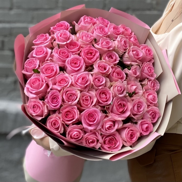  Flower Delivery Antalya  51 Pink Roses Bouquet
