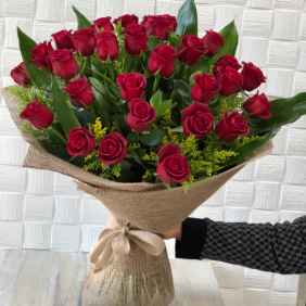 Antalya Florist 35 Red Roses Bouquet