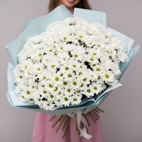  доставка цветов в АнталияТурция 35 букетов хризантем